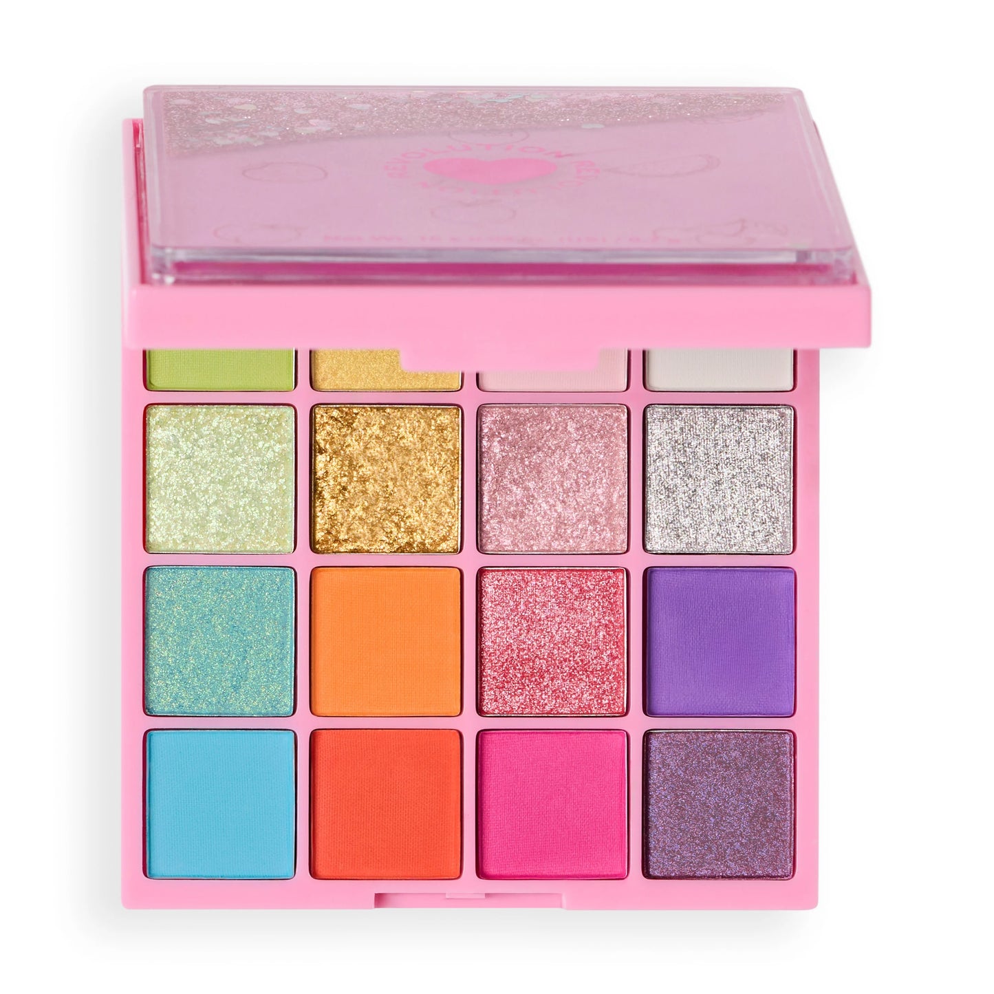 I HEART REVOLUTION NAUGHTY OR NICE SHADOW PALETTE - FRUIT FRENZY