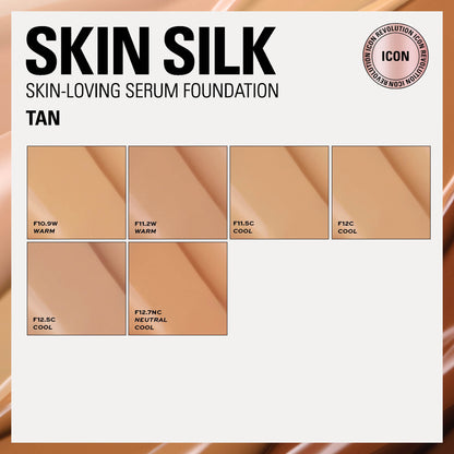REVOLUTION SKIN SILK SERUM FOUNDATION