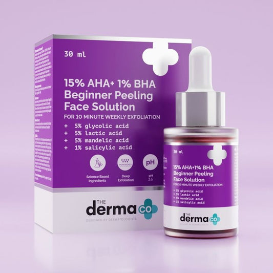 15% AHA+1% BHA BEGINNER FACE PEELING SOLUTION