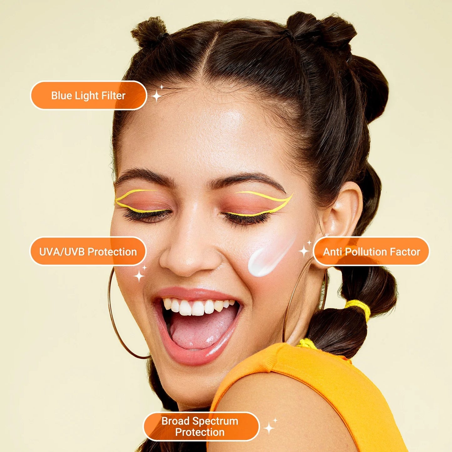 GLOW+ DEWY SUNSCREEN GEL IN-VIVO TESTED SPF 50+ PA++++ WITH PAPAYA & VITAMIN C - 50G