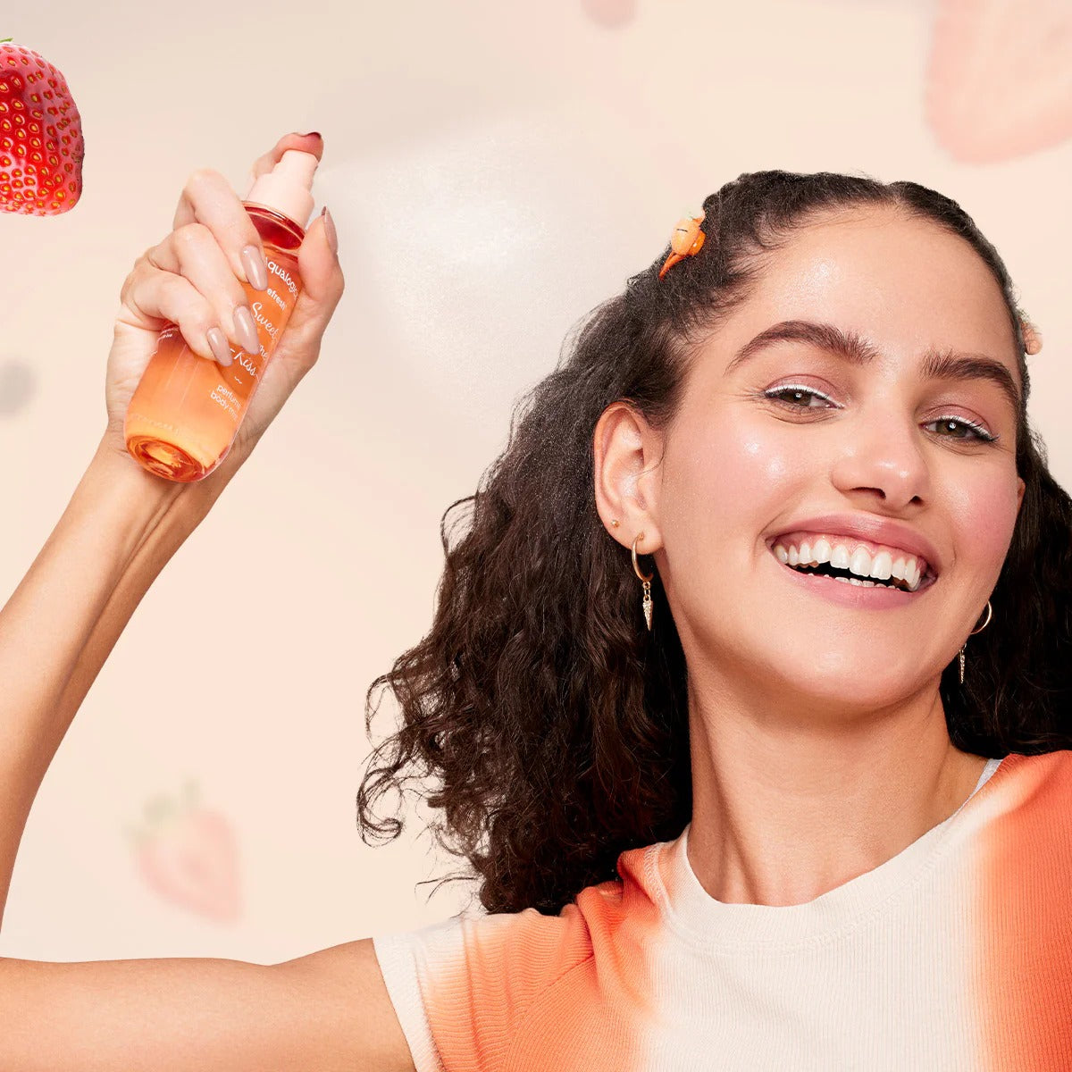 REFRESH+ SWEET SUMMER KISS PERFUME BODY MIST WITH ZEMEA AND HYALURONIC ACID 150 ML