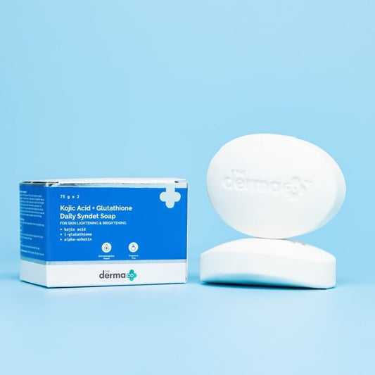 KOJIC ACID + L-GLUTATHIONE DAILY SYNDET SOAP 75G X 2 (PACK OF 2)