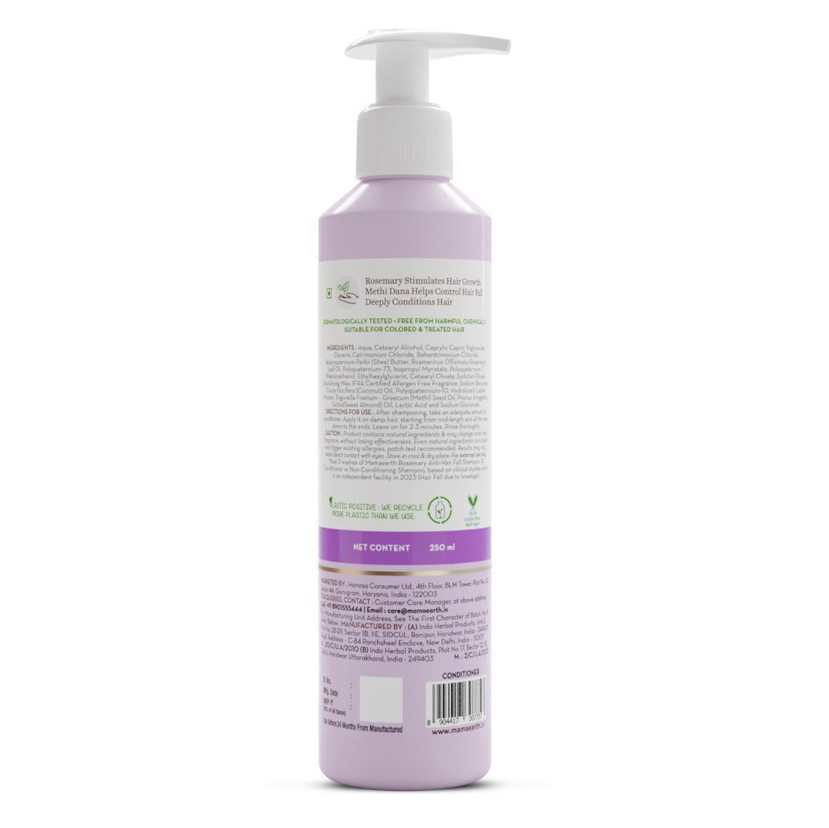ROSEMARY ANTI-HAIR FALL CONDITIONER 250ML