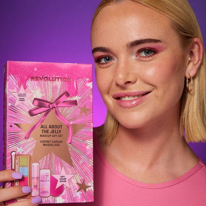 REVOLUTION BEAUTY ALL ABOUT THE JELLY MAKEUP SET