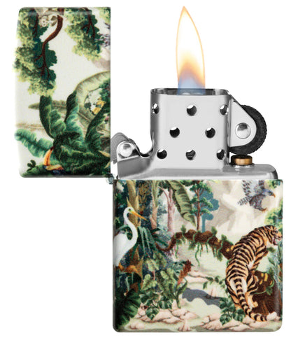 TIGER IN JUNGLE DESIGN