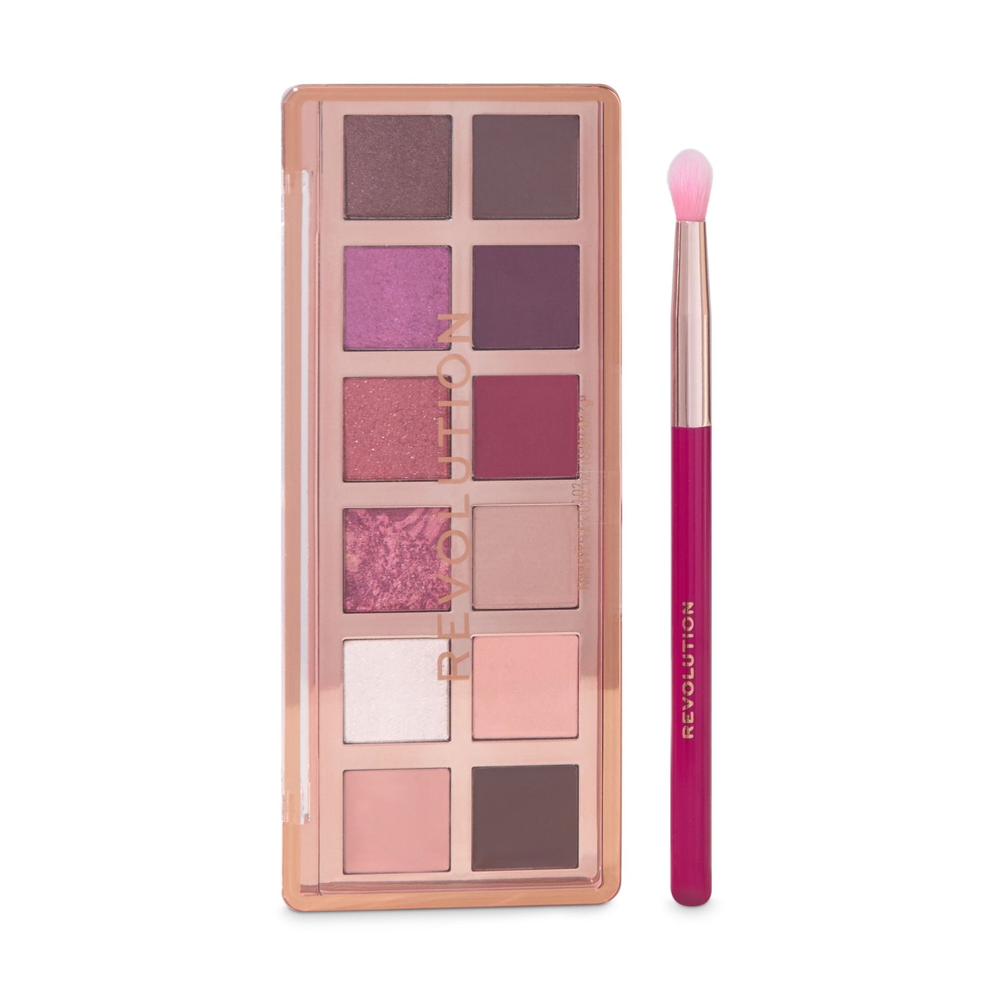 REVOLUTION CHERRY ICON EYE SHADOW PALETTE AND BRUSH SET