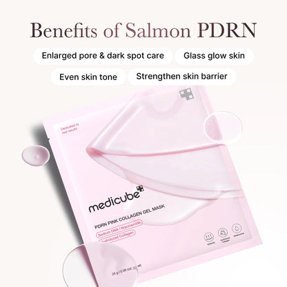 PDRN PINK COLLAGEN GEL MASK (28G*4EA)