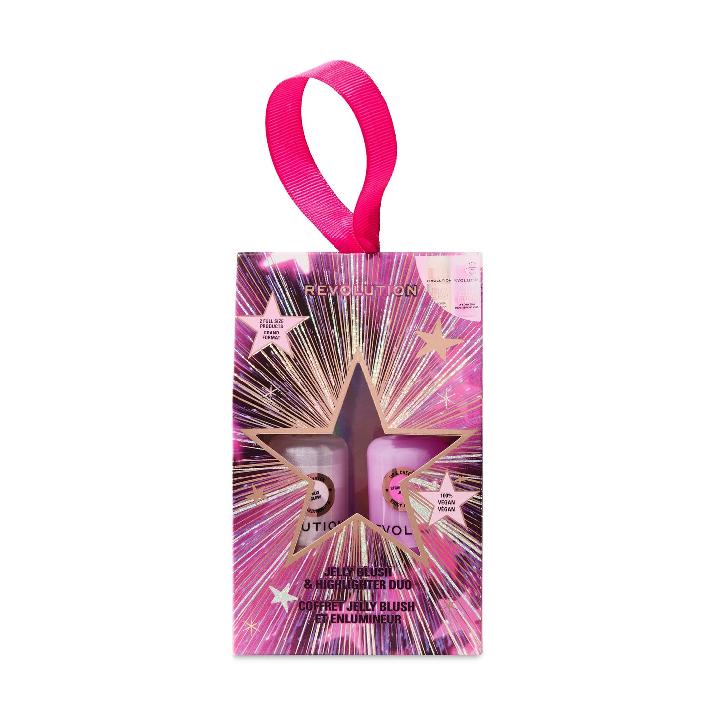 REVOLUTION JELLY BLUSH & HIGHLIGHTER SET