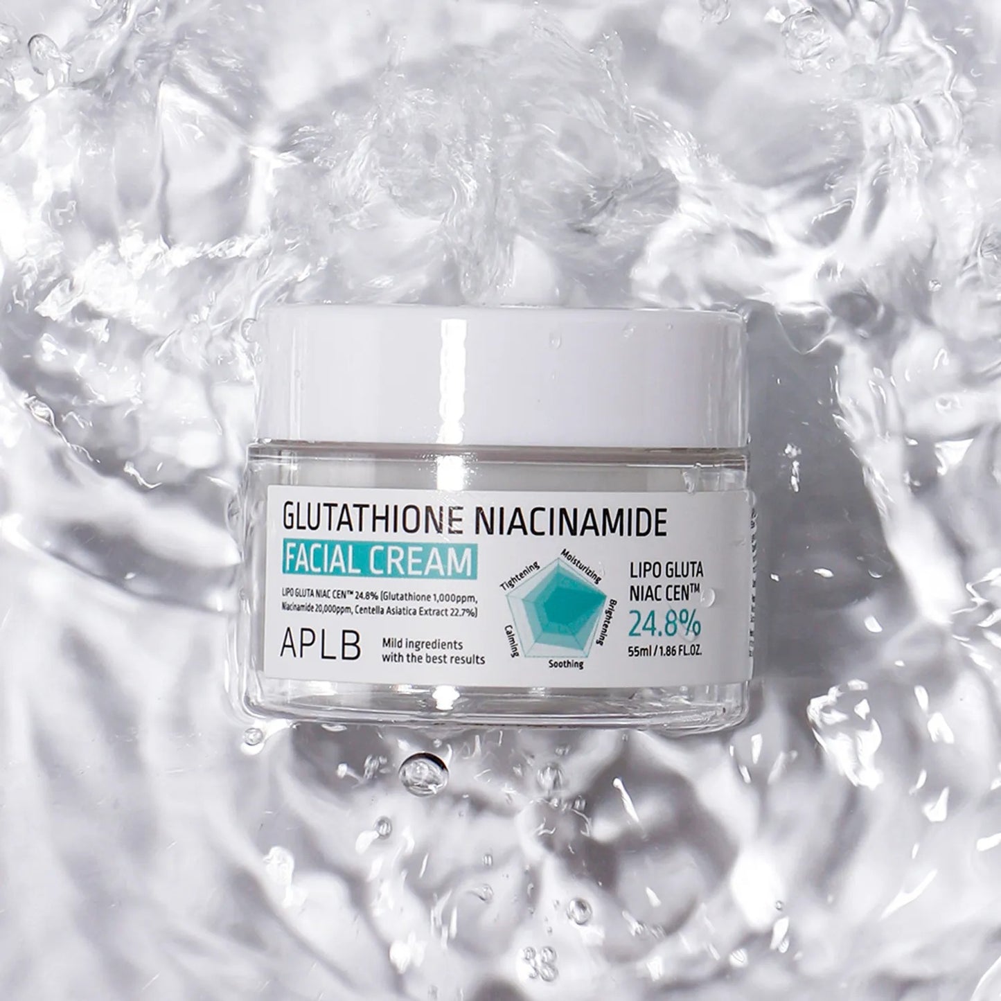 GLUTATHIONE NIACINAMIDE FACIAL CREAM 55ML
