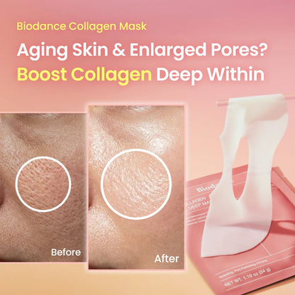 BIO-COLLAGEN REAL DEEP MASK [34G*4 SHEETS]