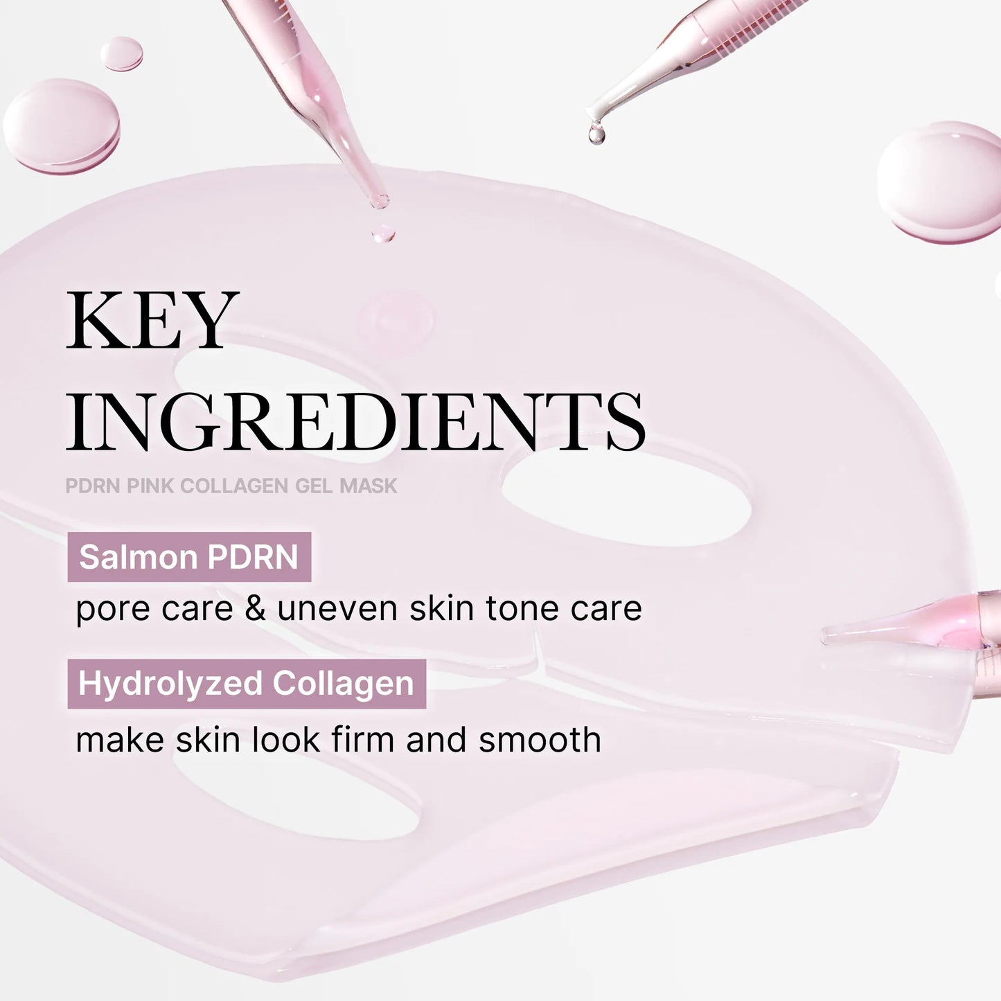 PDRN PINK COLLAGEN GEL MASK (28G*4EA)