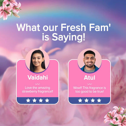 REFRESH+ DEWY FLORAL KISS PERFUME BODY MIST WITH ZEMEA & HYALURONIC ACID- 150 ML