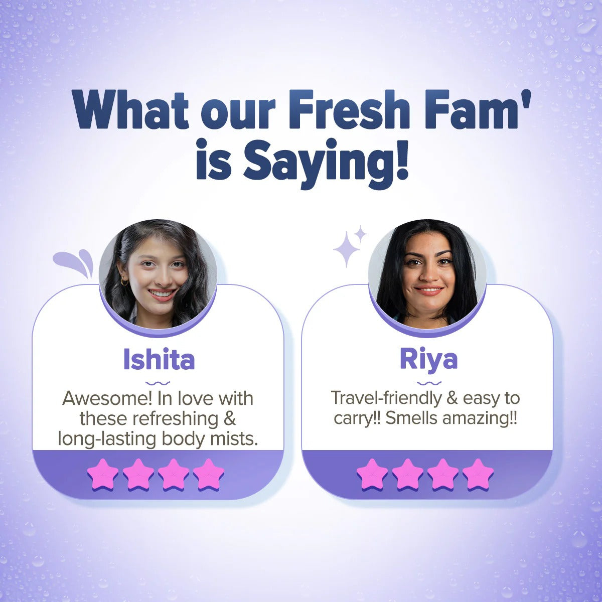 REFRESH+ PERFUME BODY MIST ON THE GO SET OF 3