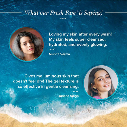 ILLUMINATE+ SMOOTHIE FACE WASH WITH WILD BERRIES & ALPHA ARBUTIN FOR LUMINOUS GLOW - 100ML