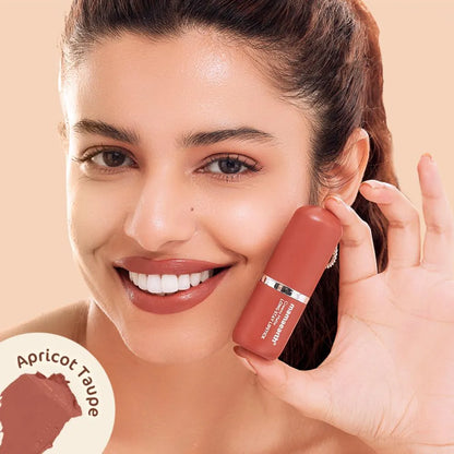 Mamaearth Creamy Matte Long Stay Lipstick with Murumuru Butter and Vitamin E - 4.2g