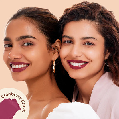 Mamaearth Creamy Matte Long Stay Lipstick with Murumuru Butter and Vitamin E - 4.2g