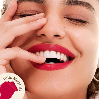 Mamaearth Creamy Matte Long Stay Lipstick with Murumuru Butter and Vitamin E - 4.2g