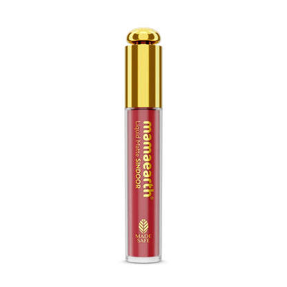 LIQUID MATTE SINDOOR 02 Maroon WITH ALMOND EXTRACT & VITAMIN E - 2.8 ML