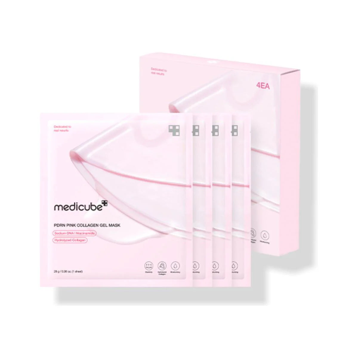 PDRN PINK COLLAGEN GEL MASK (28G*4EA)
