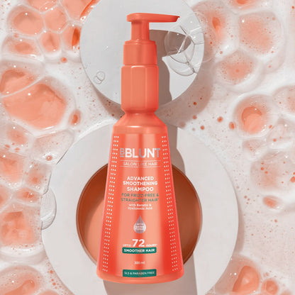 ADVANCED SMOOTHENING SHAMPOO WITH KERATIN & HYALURONIC ACID 300ML
