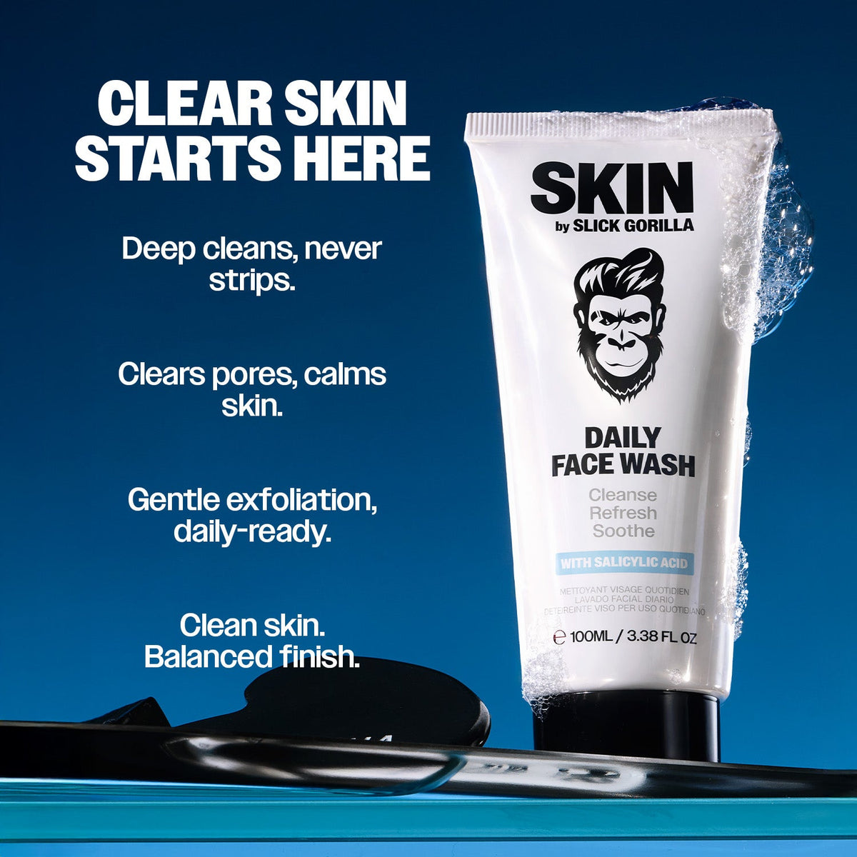 Slick Gorilla Daily Face Wash 100ml — photo 8