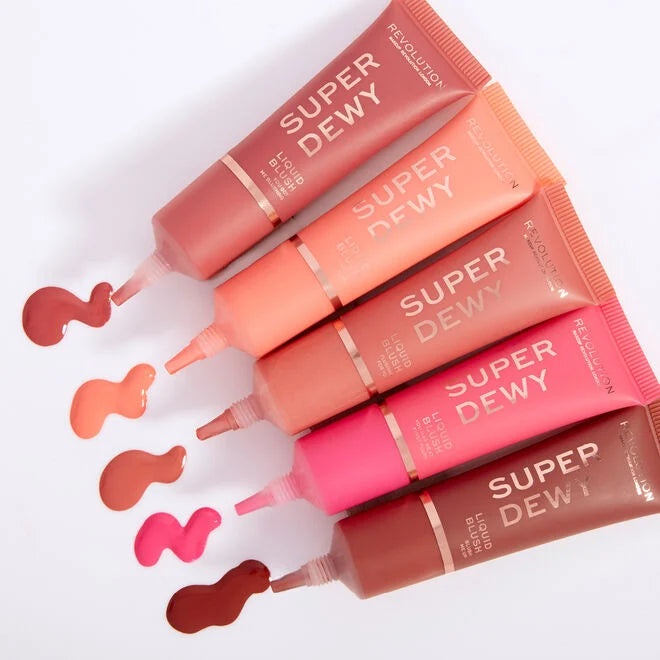 REVOLUTION SUPERDEWY LIQUID BLUSH BLUSHING IN LOVE