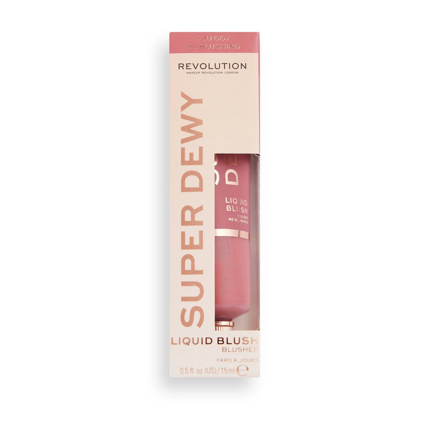 REVOLUTION SUPERDEWY LIQUID BLUSH BLUSHING IN LOVE