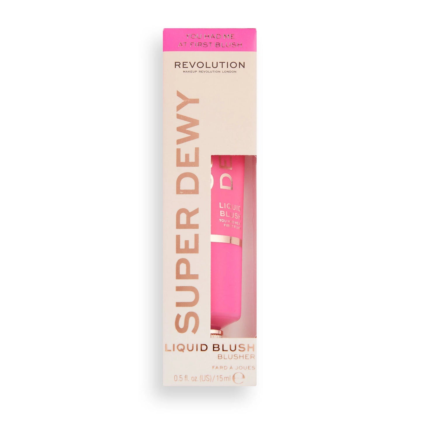 REVOLUTION SUPERDEWY LIQUID BLUSH BLUSHING IN LOVE