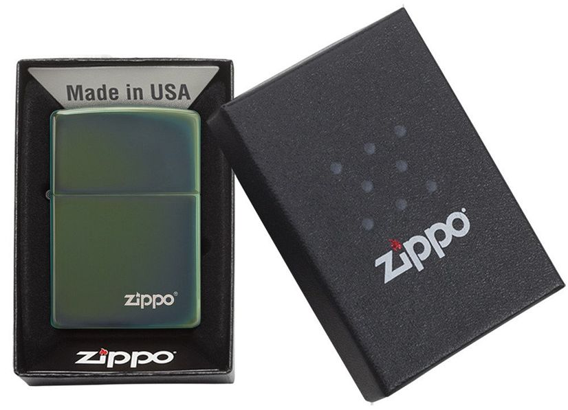 Zippo High Polish Green/ Chameleon