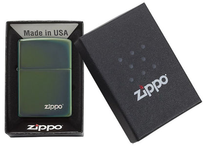Zippo High Polish Green/ Chameleon