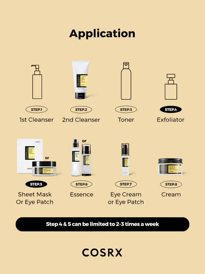 ADVANCED SNAIL RADIANCE DUAL ESSENCE 80ML
