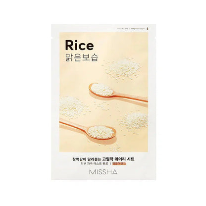 AIRY FIT SHEET MASK [RICE]