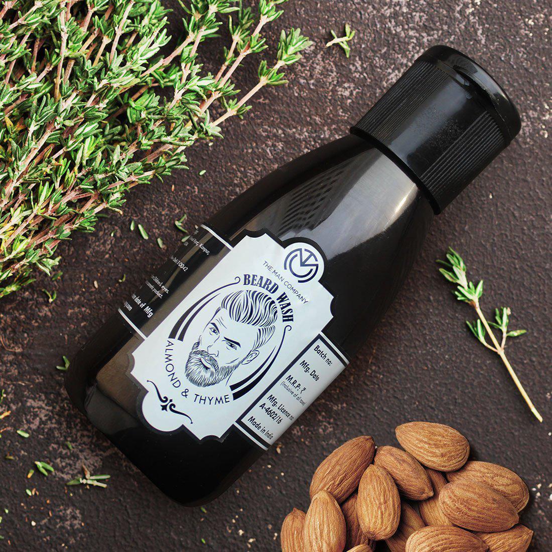 BEARD WASH | ALMOND & THYME 100ML