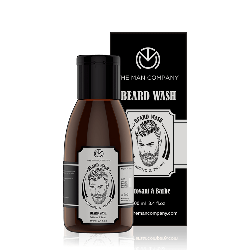 BEARD WASH | ALMOND & THYME 100ML