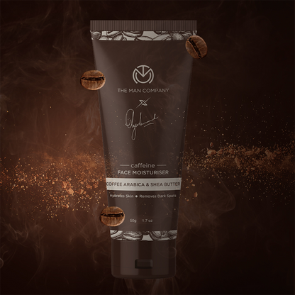 CAFFEINE FACE MOISTURISER | COFFEE ARABICA & SHEA BUTTER 100ML
