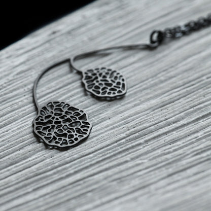 CONNECT PENDANT SMALL BLACK WITH CHAIN