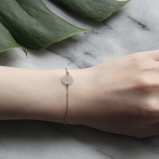 DAHLIA BRACELET EXTRA SMALL SILVER