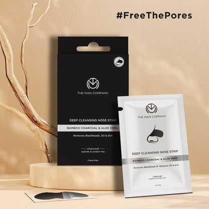 DEEP CLEANSING NOSE STRIP | BAMBOO CHARCOAL & ALOE VERA