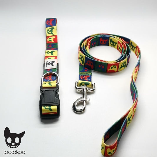 DOG COLLAR & LEASH SET Logo