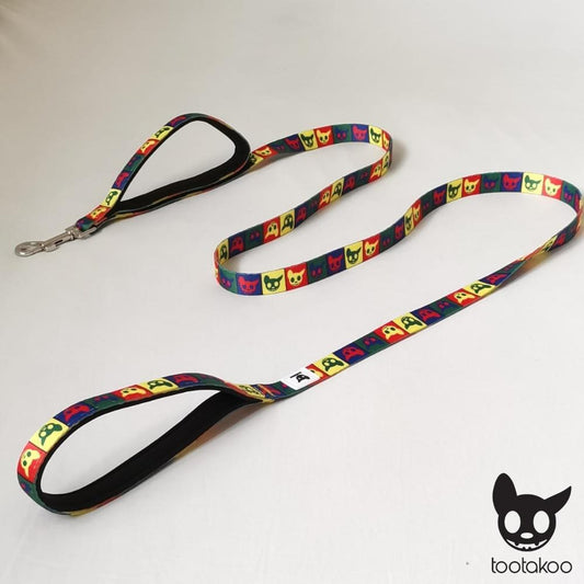 DOUBLE HANDLE DOG LEASH