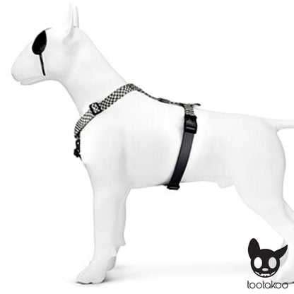 H DOG HARNESS Checkered