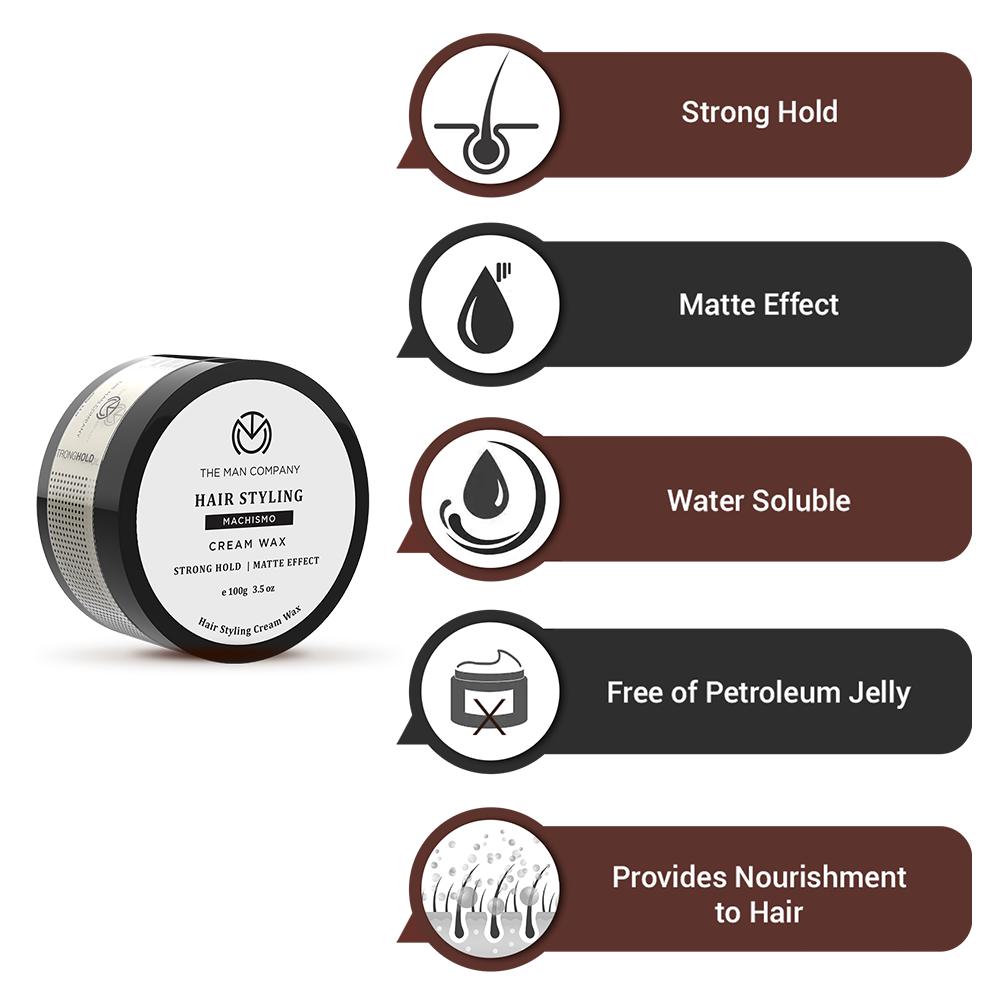 HAIR STYLING CREAM WAX | MACHISMO 100G