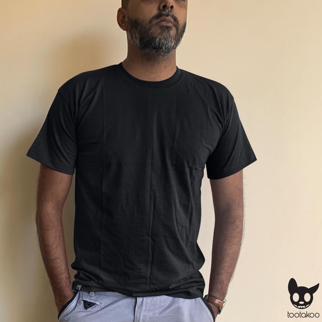 HOOMAN ESSENTIALS (HE) T-SHIRT BLACK