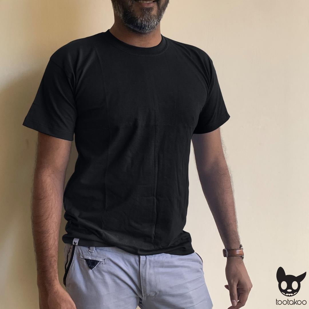 HOOMAN ESSENTIALS (HE) T-SHIRT BLACK