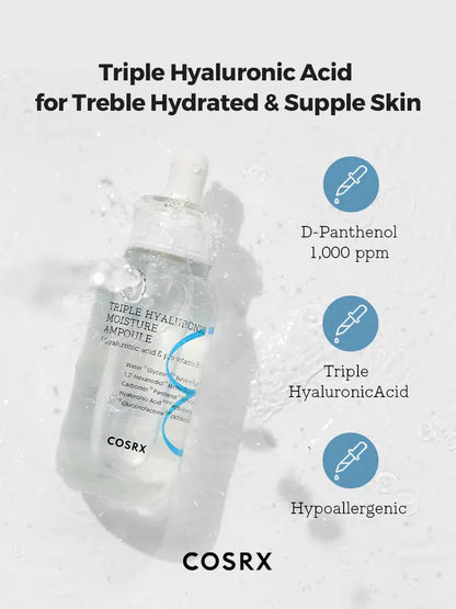 HYDRIUM TRIPLE HYALURONIC MOISTURE AMPOULE