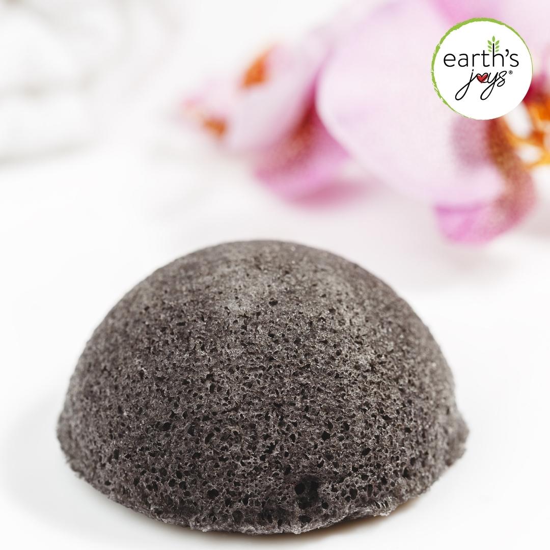 KONJAC SPONGE CHARCOAL INFUSED