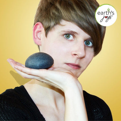 KONJAC SPONGE CHARCOAL INFUSED