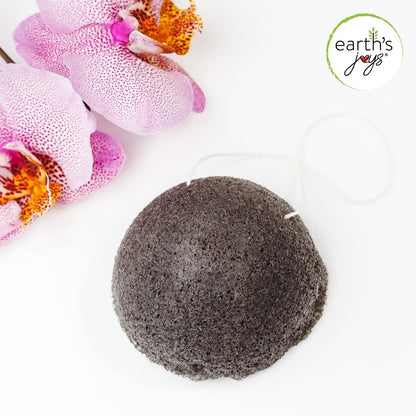 KONJAC SPONGE CHARCOAL INFUSED