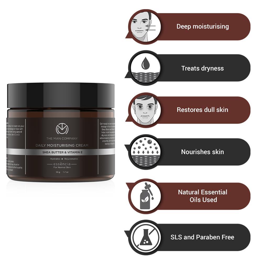 MOISTURISING CREAM | SHEA BUTTER AND VITAMIN E 50G