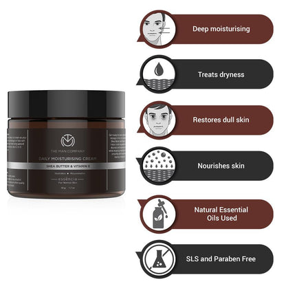 MOISTURISING CREAM | SHEA BUTTER AND VITAMIN E 50G